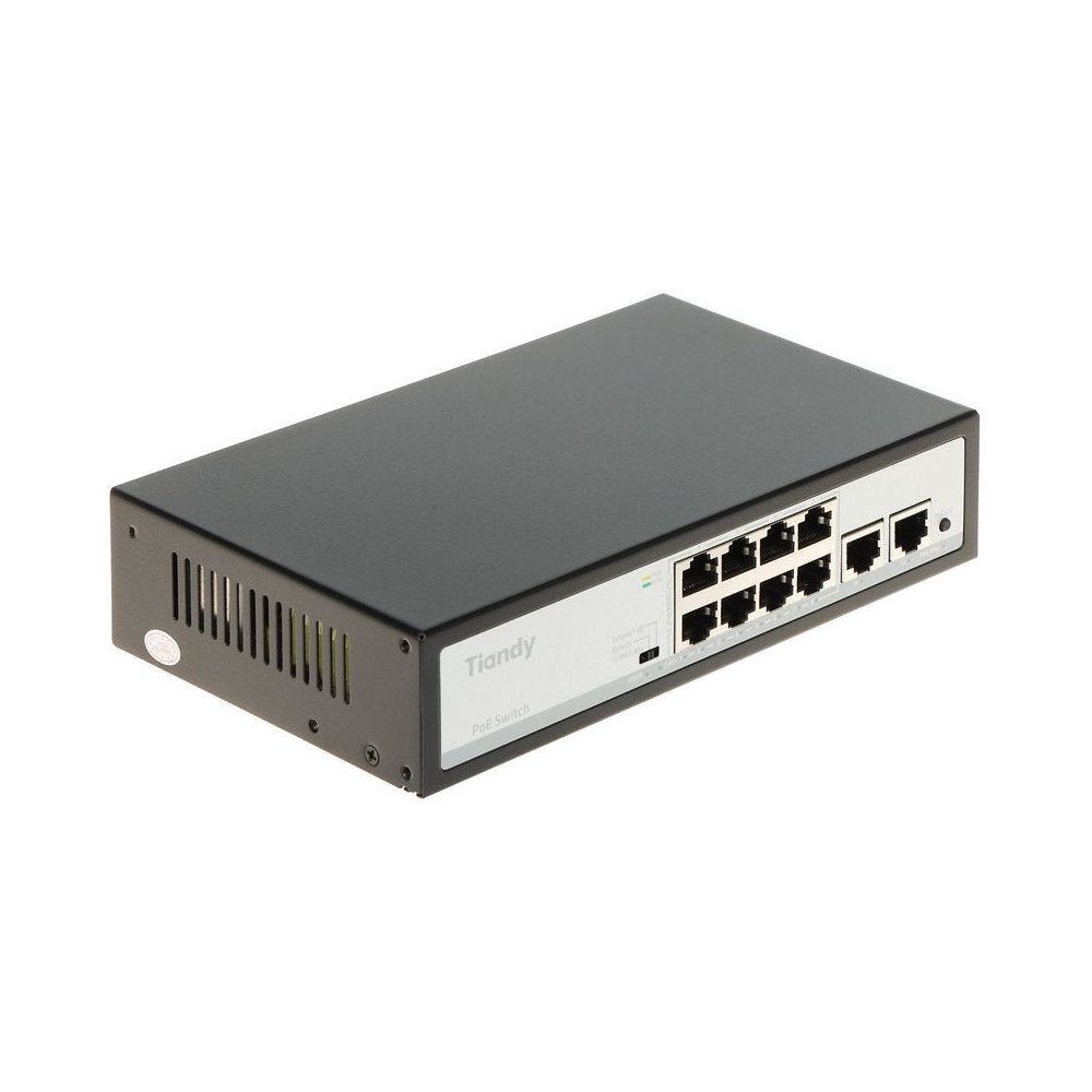 POE SWITCH TC-P3S010 SPEC:F/0820/AT/90 8 PORT TIANDY