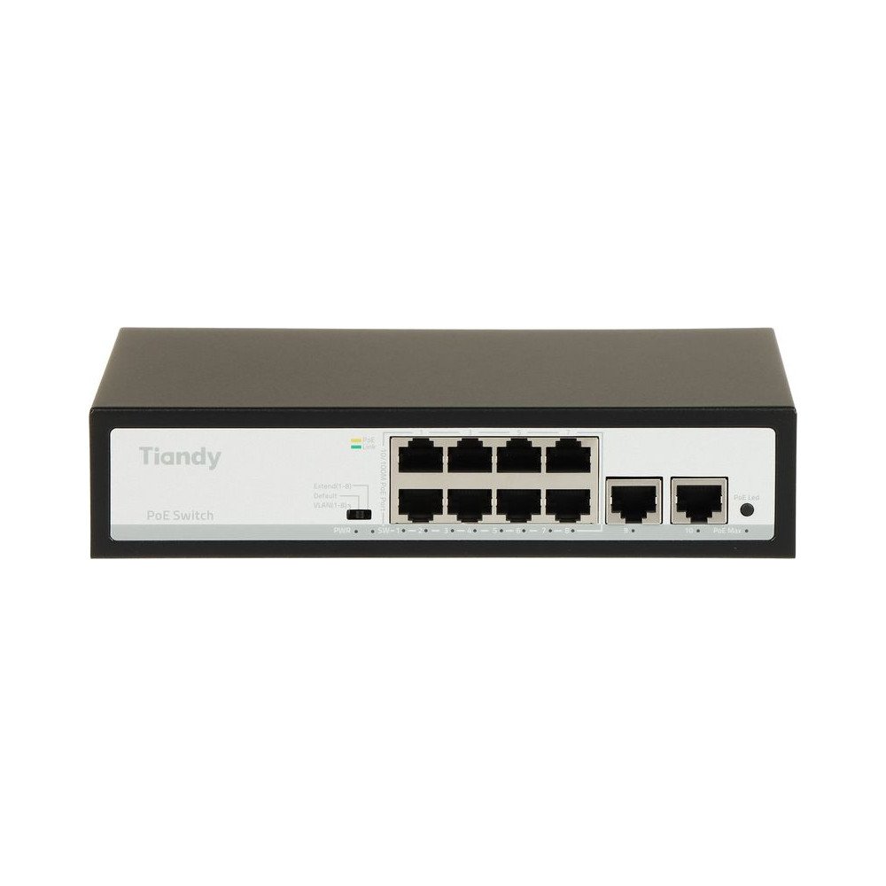 POE SWITCH TC-P3S010 SPEC:F/0820/AT/90 8 PORT TIANDY