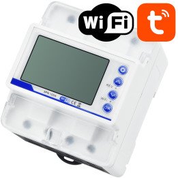 OXT viedais 3-fāzu enerģijas skaitītāja kontrolleris 100A DIN sliede WiFi Tuya