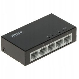 Dahua SF1005-EUR 5-портовый неуправляемый PoE коммутатор 48-57V