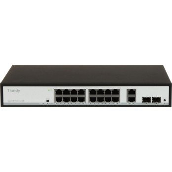 SWITCH POE TC-P3S020 SPEC:G/1622/AT/180 16-PORTOWY SFP TIANDY