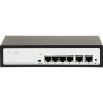 POE SWITCH TC-P3S06 SPEC:F/0420/AT/55 4-PORT TIANDY