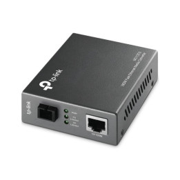 TP-Link :: MC112CS - Konwerter światłowodowy WDM TP-LINK - 10/100 Mbps RJ-45/SC, SM Tx1310 nm, 20 km