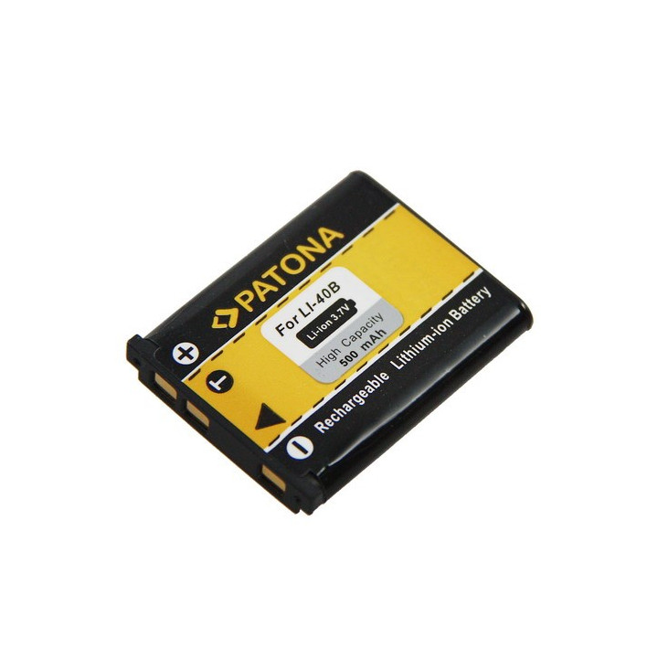 Patona PT1031 Replacement Battery for Olympus Li-40B / Li-42B 500mAh Li-Ion Camera Battery
