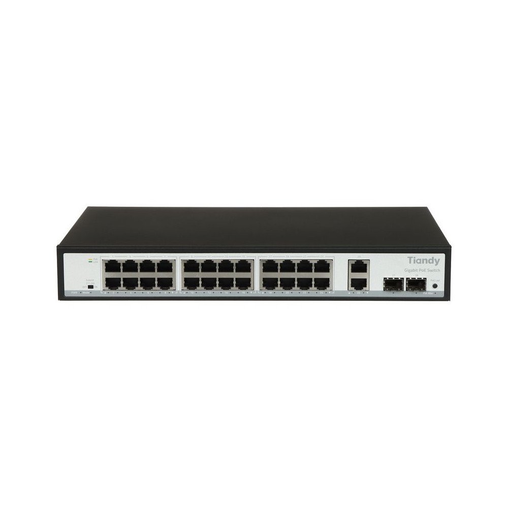 SWITCH POE TC-P3S028 SPEC:G/2422/AT/280 24-PORTOWY SFP TIANDY