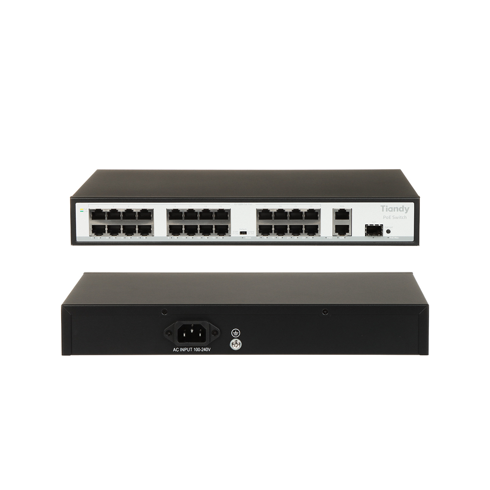 POE SLEDZIS TC-P3S027 24 PORTU SFP TIANDY