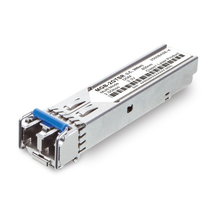 PLANET MGB-2GTSR 2.5G SFP трансивер 300м многомодовый 850нм DDM