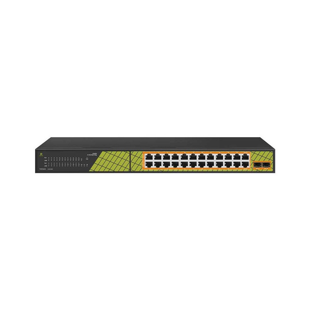 Switch Vidiline VIDI-G2422GB 24x PoE 1000Mb/s 2x RJ45 Uplink 2x SFP 1000Mb/s 300W