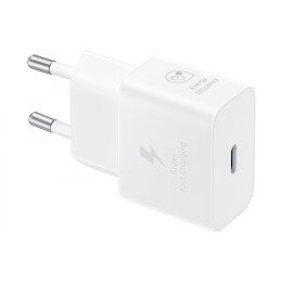 Samsung EP-T2510XWEGEU 25W USB-C lādētājs balts