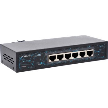 Jungiklis ViDiline VIDI-F0420FB 4x PoE 100Mb/s 2x RJ45 Uplink 60W