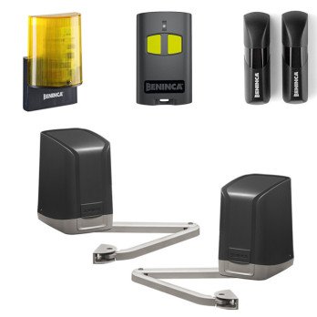 Beninca-setti kaantoporteille 2,5 m asti taittovarrella KSAM24.PM