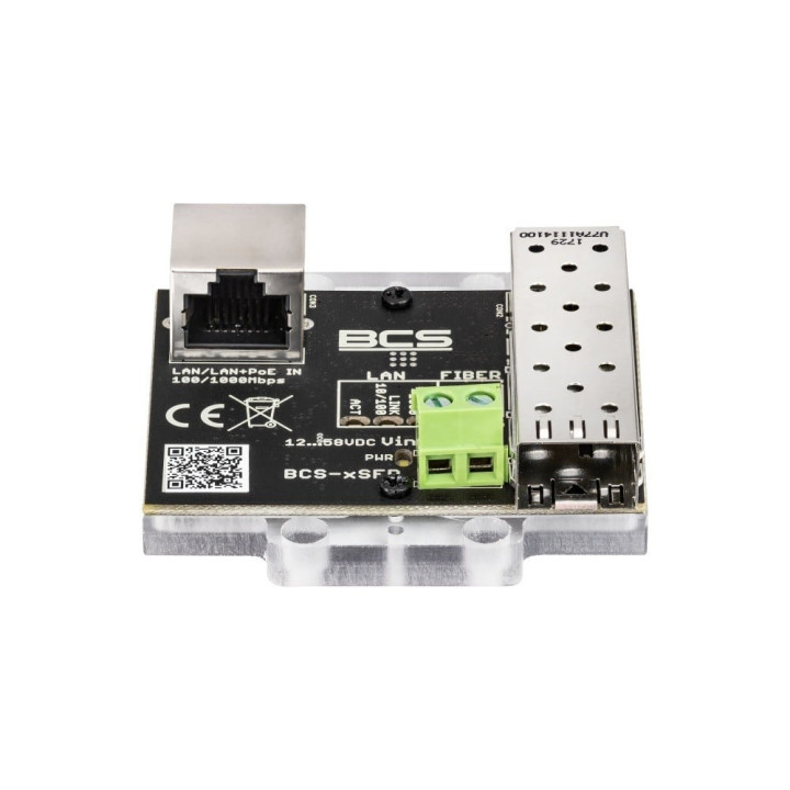 BCS BCS-xSFP медиаконвертер 1G Gigabit PoE