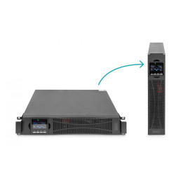 DIGITUS DN-170106 6kVA/6kW Online UPS Rack 2U RS232