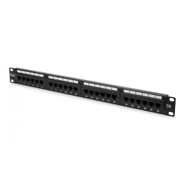 DIGITUS DN-91624U Cat6 UTP 24-портовая патч-панель 1U 19"