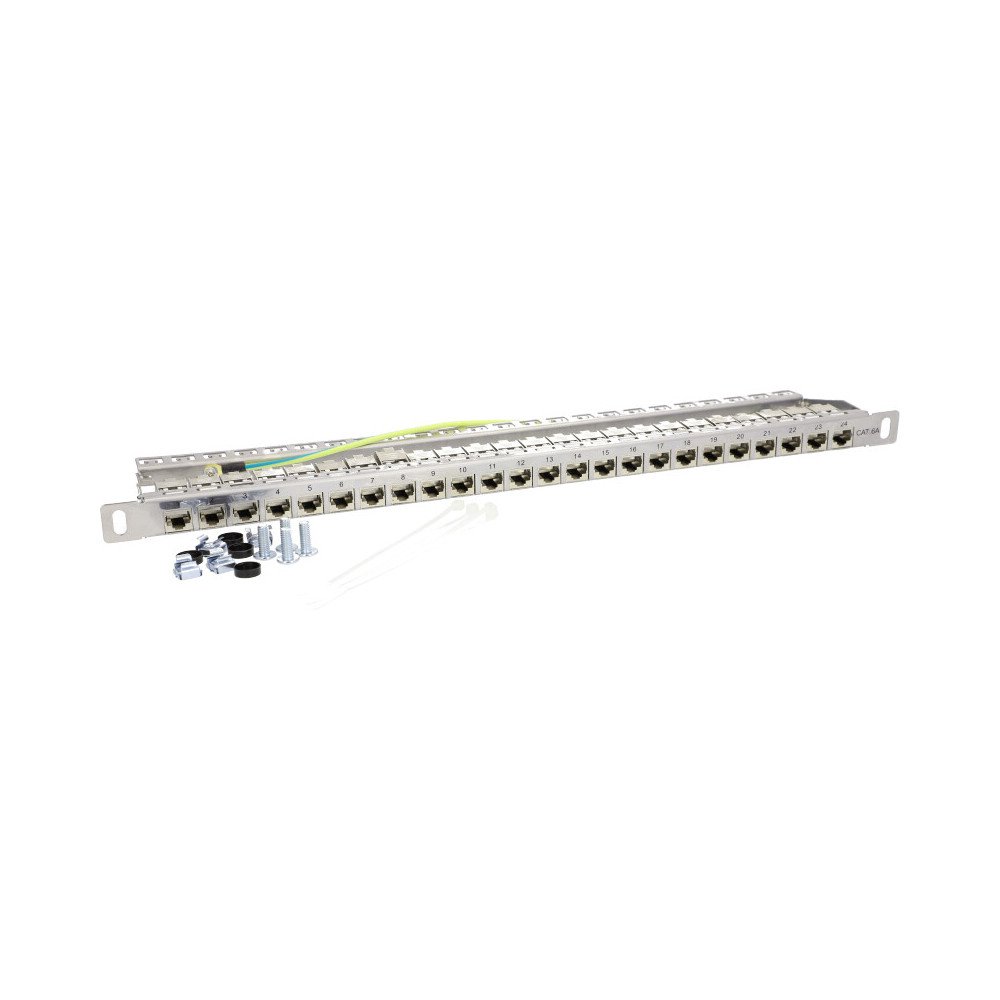 - 19" . 6 0,5U 24 Keystone ViDi-R19-PP24-KAT6A