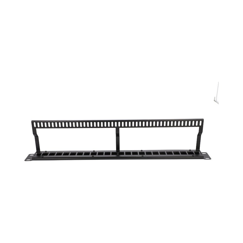Patch panel RACK 19" 24 porti 1U Metal ViDi-R19-PP24