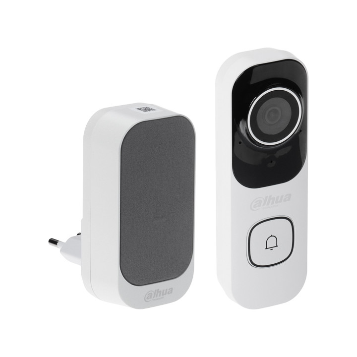 DAHUA VDKP01-WG Wi-Fi 6 Video Doorbell with Camera and Wireless Chime, 4 MP