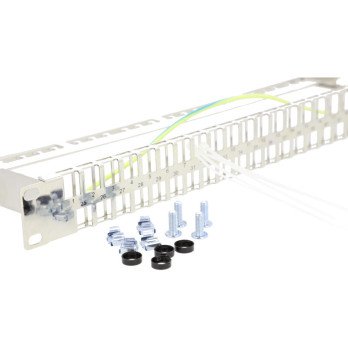 Paneel krosowy patchpanel RACK 19" 48 Keystone 1U Metal ViDi-R19-PP48