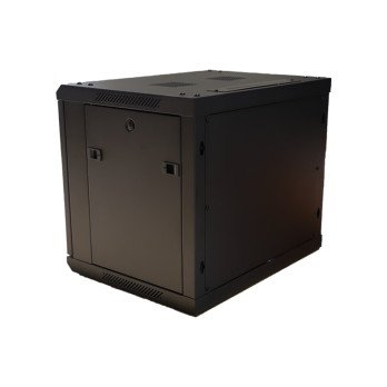 RACK kapp 19" 9U, riputatav kuni 60kg, karastatud klaas ViDi-R19-9U/450-WS_V2