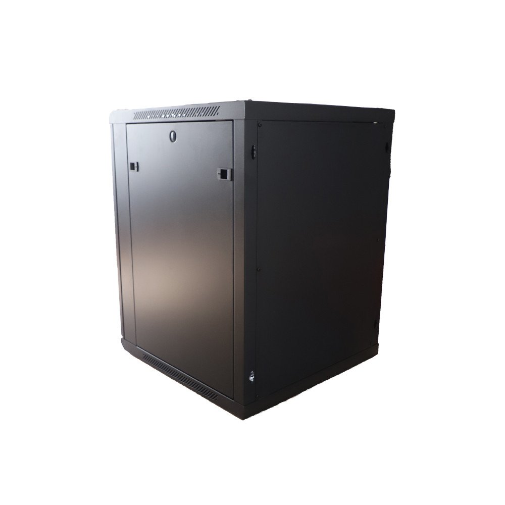 RACK-kaappi 19" Riippuva 15U jopa 60kg Karkaistu lasi ViDi-R19-15U/600-WS_V2