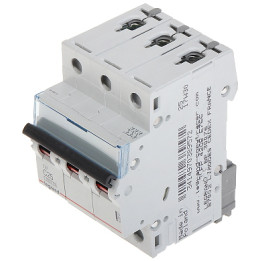 GRANDINĖS IŠJUNGIKLIS LE-403547 TRIJŲ FAZIŲ 25 A C TIPO LEGRAND