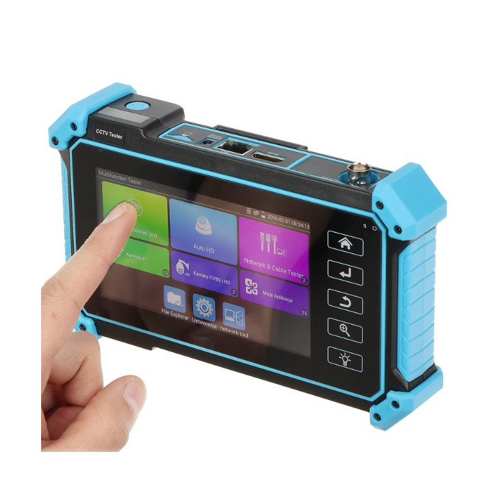 DELTA TESTER CS-H7-50H-S2 CCTV Multifunction Tester with Wi-Fi, RS-485, PoE