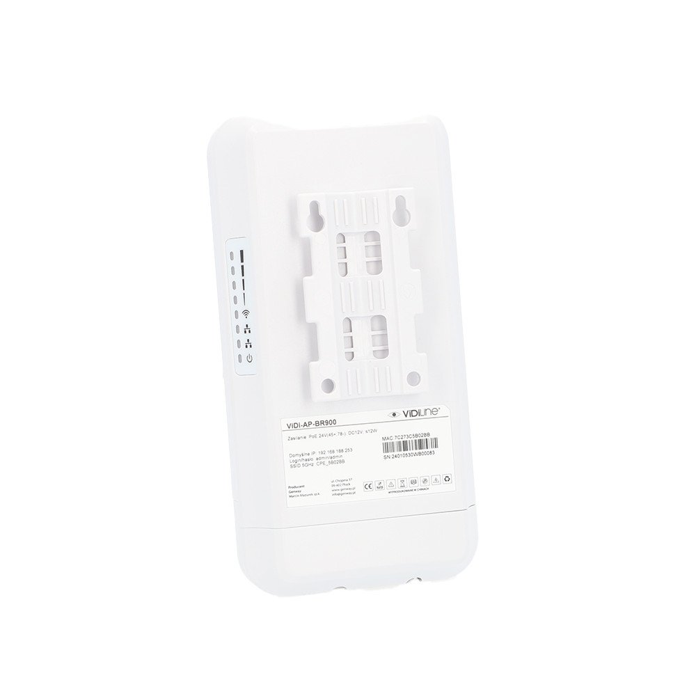 Lielaka dala WiFi 5G nodrosina 900 Mb/s ViDi-AP-BR900