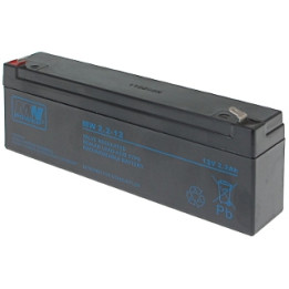 12В 2,2Ач Батарея 12V/2.2AH-MW Свинцово-кислотная