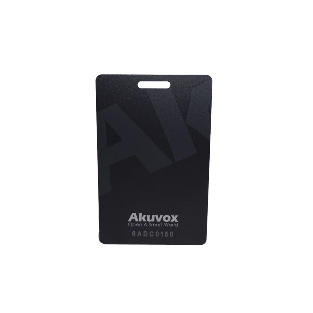 Akuvox S50 Access Card Black and White 13.56 MHz MIFARE