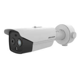 Hikvision DS-2TD2628-10/QA Bi-Spectrum Thermal Network Camera 720p IR + 4MP Visible, PoE