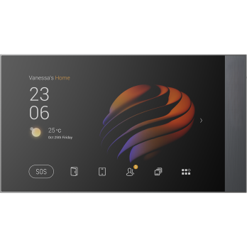 Akubela HyPanel Pro POE harmaa kotikeskuksen naytto
