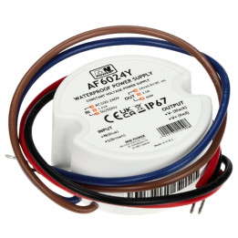 MW POWER 24V/2.5A-TP-V2 24V 5A IP67 virtalähde