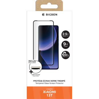 Bigben PEGLASSXR13C Xiaomi Redmi 13C 4G / 5G 2.5D ekrano apsauga + SmartFrameTM Bigben