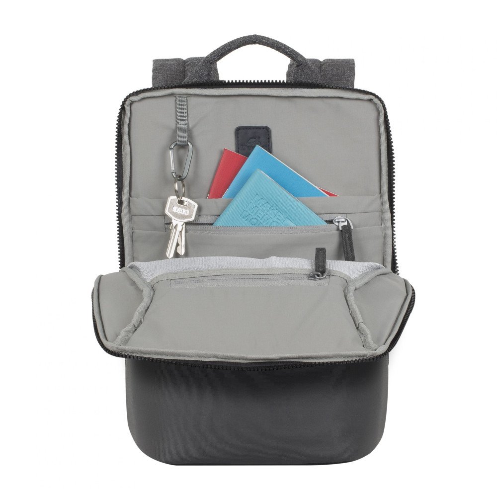 Rivacase musta melange MacBook Pro- ja Ultrabook-reppu 13,3"