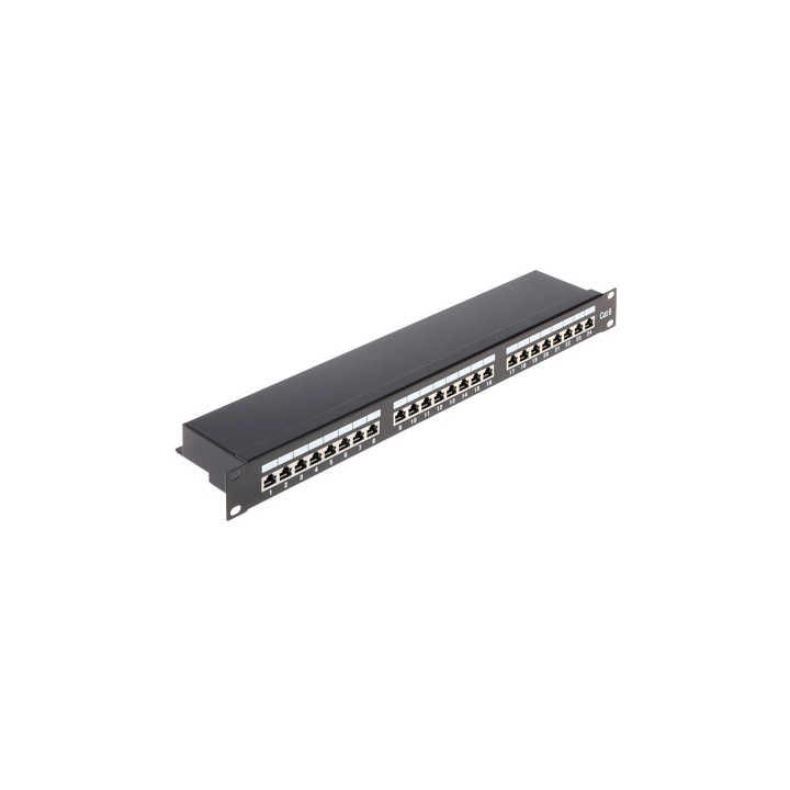 PP-24/RJ6-C/FTP-S Cat6 F/FTP патч-панель 24 порта