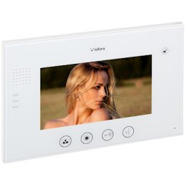 VIDOS M670W 7" Wi-Fi Indoor Monitor for IP Video Doorbell System – Smart Home Touchscreen Intercom with Tuya App