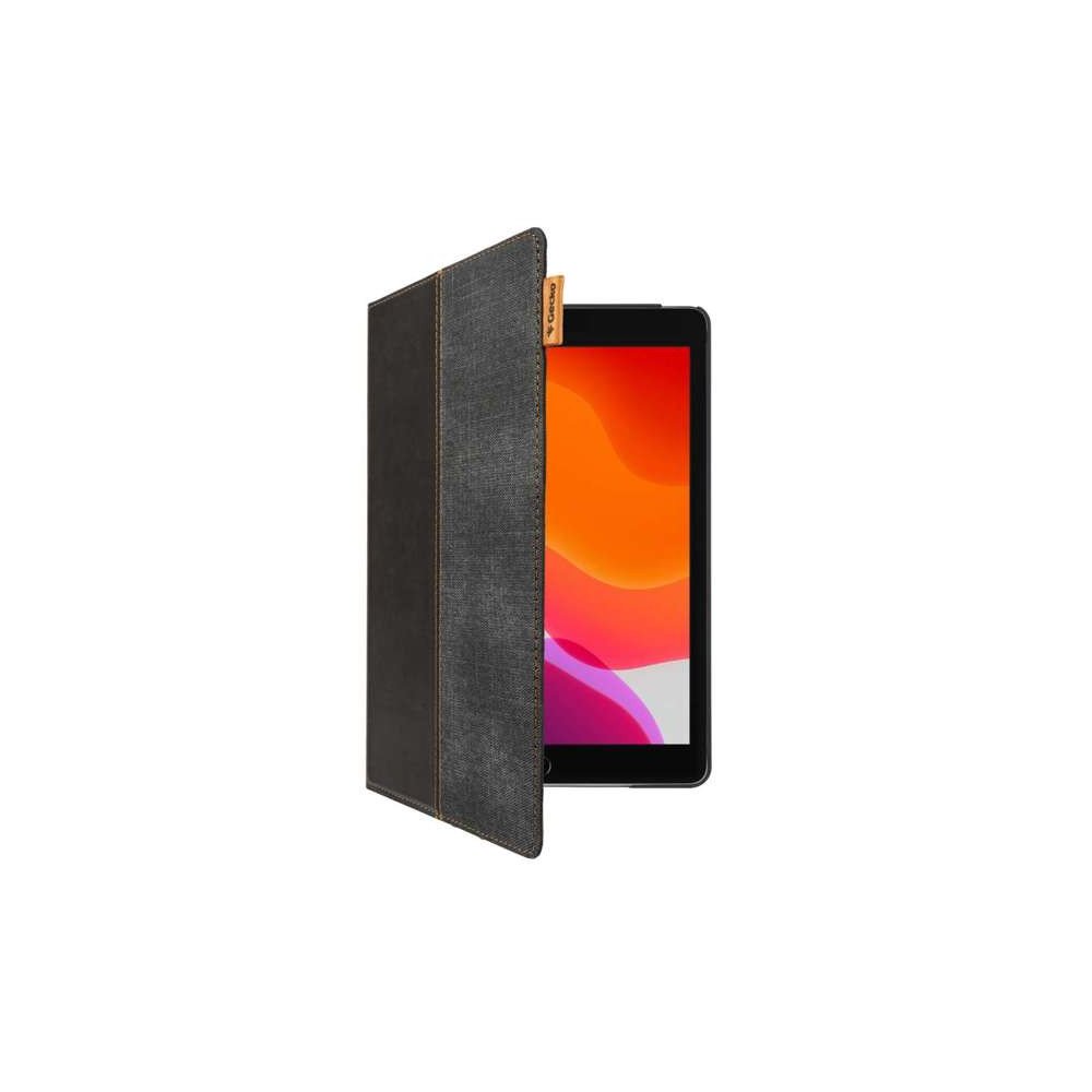 Gecko dangteliai Twist Easy-Click dangteliai, skirti iPad 2019/2020 (juoda, pilka)