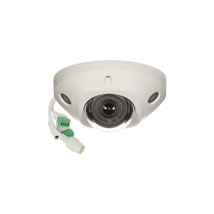 Hikvision DS-2CD2543G2-IS(2.8mm) 4MP AcuSense Mini Kupola IP Kamera ar Iebūvētu Mikrofonu, IP67, PoE