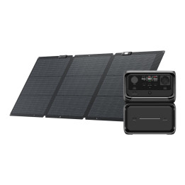 EcoFlow River 3 Max Plus Power Station + 160W aurinkopaneelisarja (R3MAXPLUS-160W-SB)