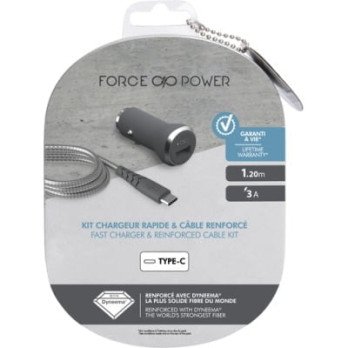 Force Power CAS Fastandamp;Smart + kabelis 1,2 m