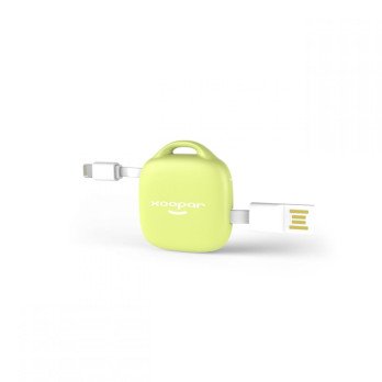Xoopar Emergency Power andamp; Charging Cable (lime)