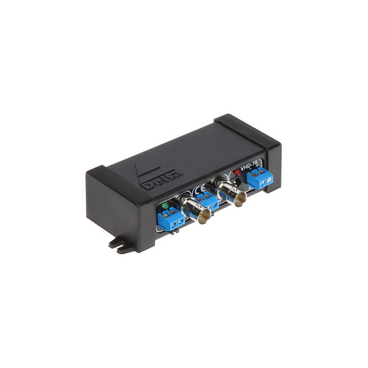 KARTOTUVAS VHD-15 AHD, HD-CVI, HD-TVI SIGNALO STIPRINTUVAS DELTA