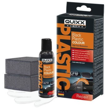 Quixx Black Plastic Colour High-Tech Restoration
