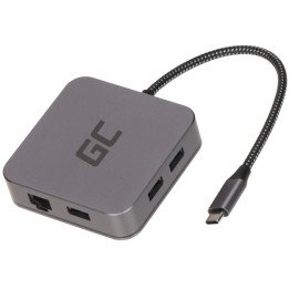 Green Cell AK61 USB 3.0 Hub with Ethernet Port – Desktop USB Hub for Laptop & PC