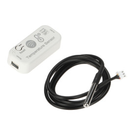 ATLO ATLO-TS4-TUYA Wi-Fi Temperature & Humidity Sensor, Tuya Smart Life Compatible