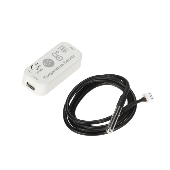 ATLO ATLO-TS4-TUYA Wi-Fi Temperature & Humidity Sensor, Tuya Smart Life Compatible