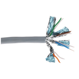 BDA Connectivity U/FTP/K6A/1000M/FRNC Cat6a U/FTP LSZH Bulk Cable 1000m
