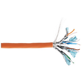 BDA Connectivity S/FTP/K7A/1000M/FRNC Cat7 S/FTP LSZH Bulk Cable 10 Gbit/s
