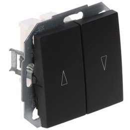 Elektro-Plast SANTRA/4116-19/EPN Direct Curtain Switch 250V 10A Mechanical Rocker for Roller Blinds