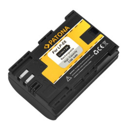 Patona LP-E6 Camera Battery 1300mAh Li-Ion Replacement for Canon
